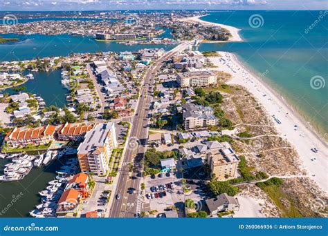 Florida. Madeira Beach Florida. Gulf of Mexico or Ocean Beach, Hotels ...
