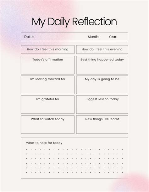 Daily Reflection Journal 的图像结果