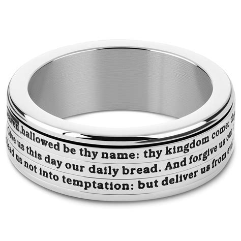 Enthumema | 1/3" (8 mm) Silver-tone Stainless Steel English Lord's ...