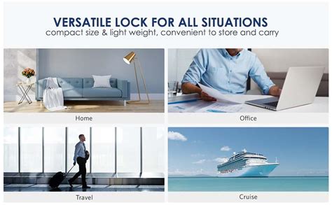 DOCOSS-116 Metal TSA Locks for Luggage, Number Lock for Bag 4 Digit ...