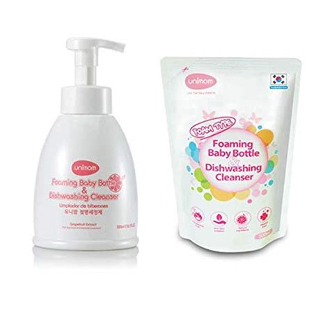 UNIMOM - Foaming Baby Bottle & Dishwashing Cleanser 500ML : Amazon.in ...