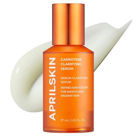 APRILSKIN Carrotene Clarifying Facial Serum | Vegan, Non-comedogenic ...
