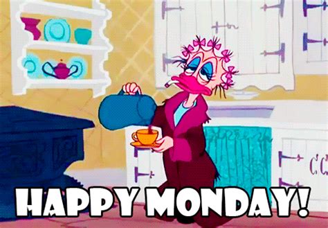 Happy Monday GIFs - 58 Funny Animated Images For Free | USAGIF.com