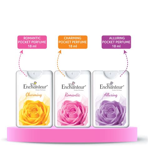 Enchanteur Pocket Perfumes 18ml (Pack Of 3) Online India