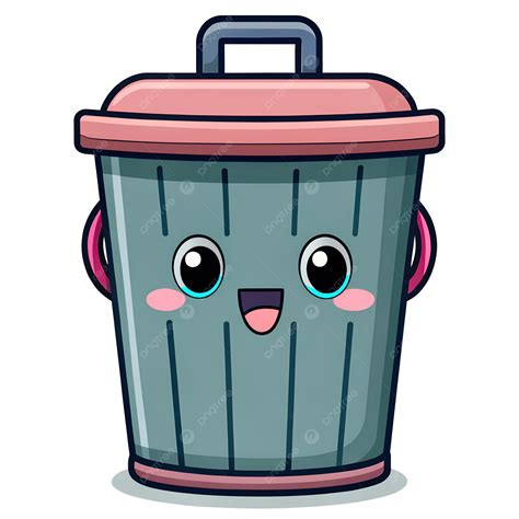 Clipart Of Garbage Can