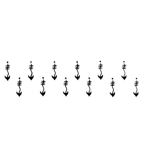 Comet Busters Arrow Black Bindi (20mm) (BIN428)