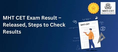MHT CET result 2025 released - Steps to download, and direct link