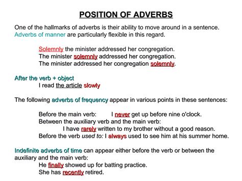 Kinds of adverb | PPT