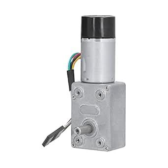 Encoder Reduction Motor, DC Worm Gear Motor High Hardness Strong ...