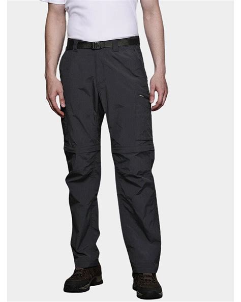 Buy Columbia Black Silver Ridge Convertible Pant For Men Online at ...