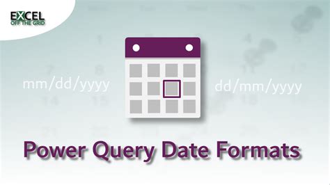 Image result for Power Query Editor Date Format