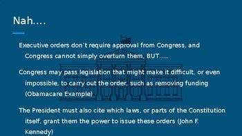 Executive Orders PowerPoint by Eichner Makes it Easy | TPT