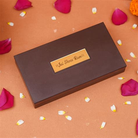 Gold Foil Ram Darbar Pooja Box – ServDharm