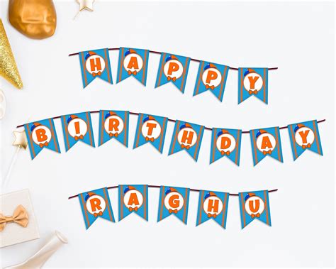 Blippi Theme Customized Hanging | Home Birthday Party Themes – Party ...