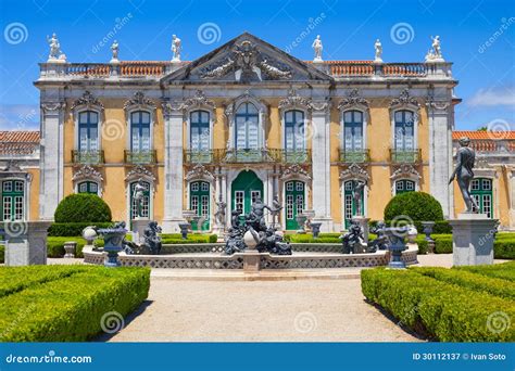 Queluz National Palace stock image. Image of heritage - 30112137