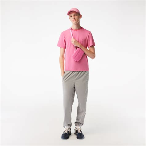 Men's Lacoste Regular Fit Branded Collar T-shirt