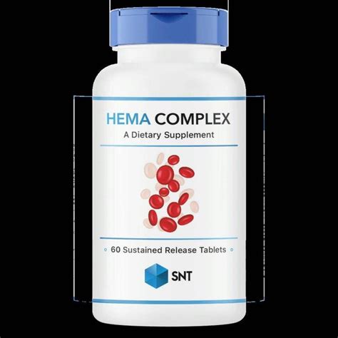 Железо SNT Hema complex 60 tab / СНТ Хема комплекс 60 таб купить на ...