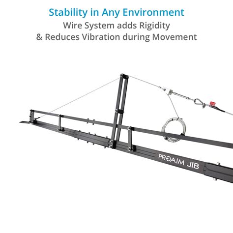 PROAIM 18ft Camera Jib Video Film Crane, Jib Stand + Bag