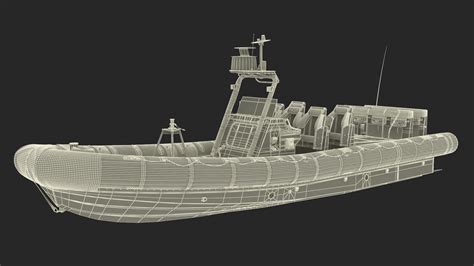 3D Inflatable Military Patrol Boat RHIB | 3D Molier International