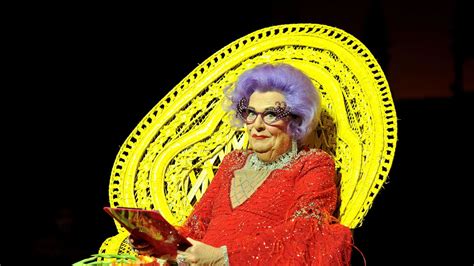 Barry Humphries sparks hysterics as he applauds Dermot O’Leary for ...