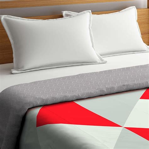 Buy PORTICO Verve Printed King Size Flat Bed Linen-Set Of 3 Pcs. from ...