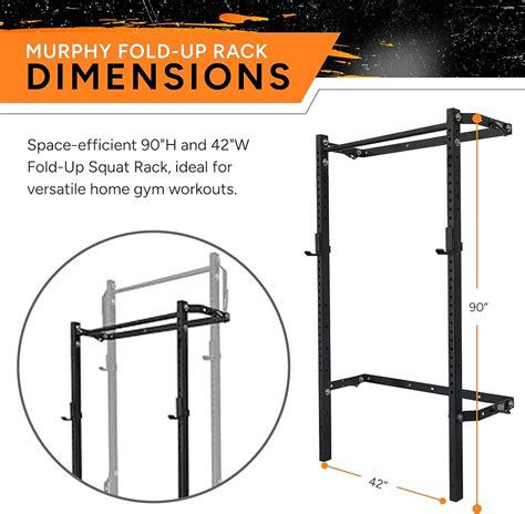PRxPerformance PRx Performance Murphy Foldable Squat Rack with India | Ubuy