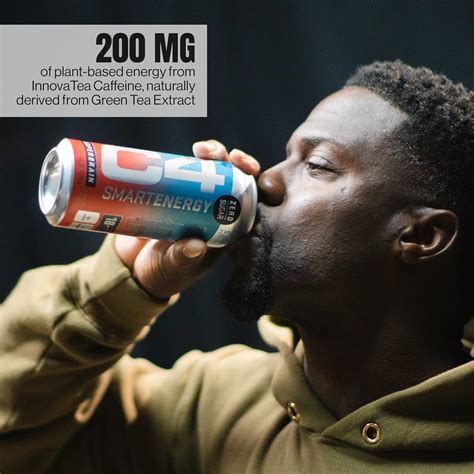Buy C4 Smart Energy Drink - Sugar Free Performance Fuel & Nootropic ...
