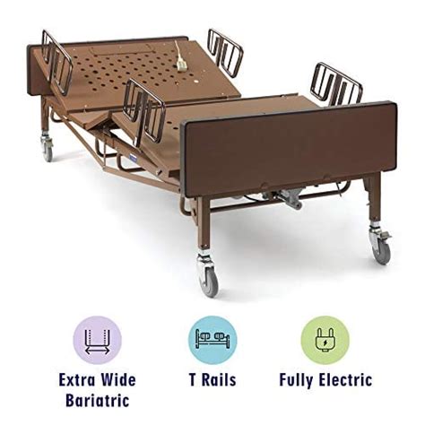 Buy Full Electric Bariatric Hospital Bed Package with T-Rails Included ...