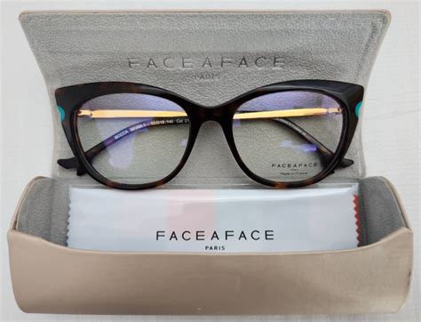Face A Face Eyeglass Frame Bocca Mania 1 53[]18-140 Col.2150 Light Dark ...