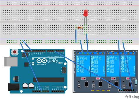 Image result for Relay LED Arduino