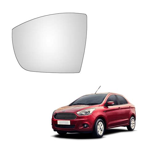 Left Side View Mirror Glass For Ford Figo Aspire 2015 To 2021 Model