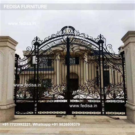 Compound Wall Gate Design Store Gate Design Concrete Gate Design Steel ...