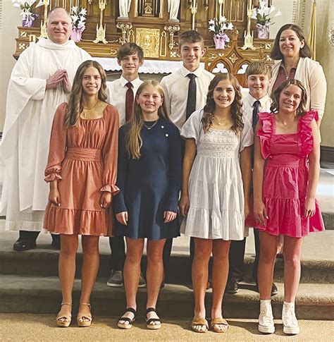 Eighth grade graduation held at St. Michael’s | Albion News - Boone ...