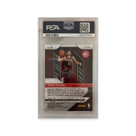 Trae Young // 2018 Panini Prizm Silver // Rookie Card // PSA 10 Gem ...