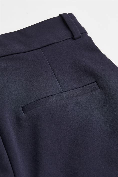 Slacks - Navy blue - Ladies | H&M US