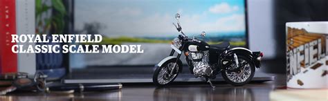 Royal Enfield Mini 3D Scale Model/Miniature (Black) (RLCSMO000004 ...