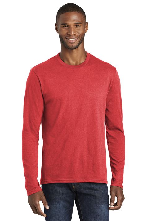 Port & Company PC455LS - Long Sleeve Fan Favorite™ Blend Tee $8.91 - T ...