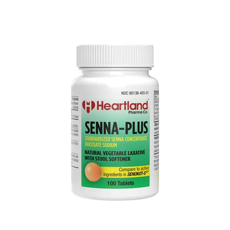 Senna Plus Natural Vegetable Sennoside Laxative Docusate Sodium Stool Softener | Desertcart Botswana