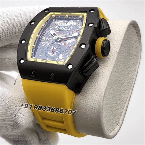 Richard Mille RM 11-01 Roberto Mancini Flyback Chronograph Yellow ...
