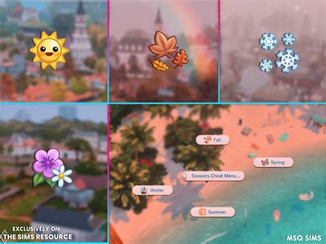 Image result for Sims 4 Seasons Mod