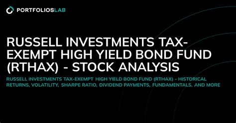 Russell Investments Tax-Exempt High Yield Bond Fund (RTHAX) - Stock ...
