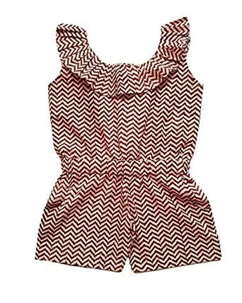 Buy Urban Birdie Women's Cotton Play Suit,(UBPSRW_5-6y_Red_5-6 Years ...