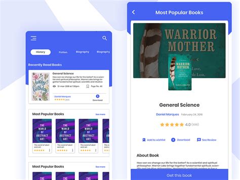 Image result for Library Web App Design