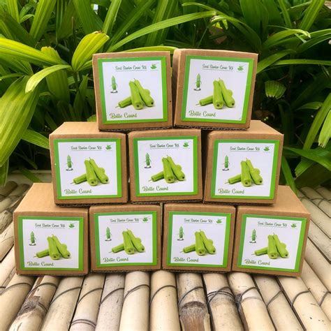 Sow and Grow Mini Grow Kits of Bottle Gourd/ Gheeya: Set of 9 – Sow and ...