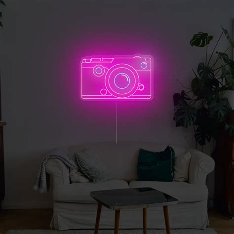 Buy DSLR Camera Neon Sign Online India – acrylicsheetsindia