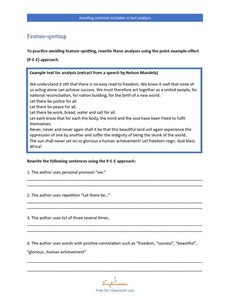 Language Analysis Worksheet 的图像结果