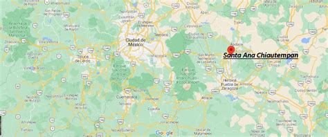 ¿Dónde está Santa Ana Chiautempan Mexico? Mapa Santa Ana Chiautempan ...