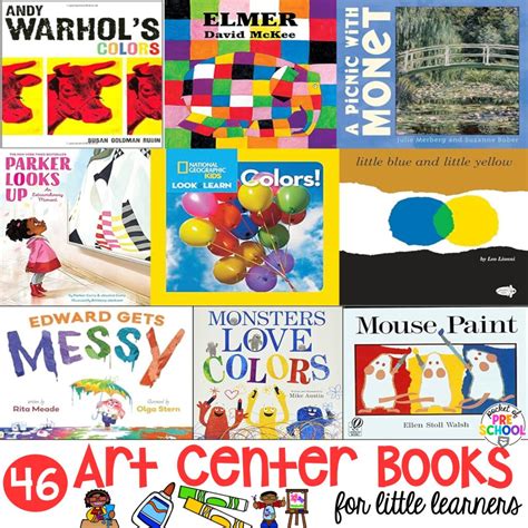 Preschool Art Books The Best Art Books For Kids Who Love To Draw And