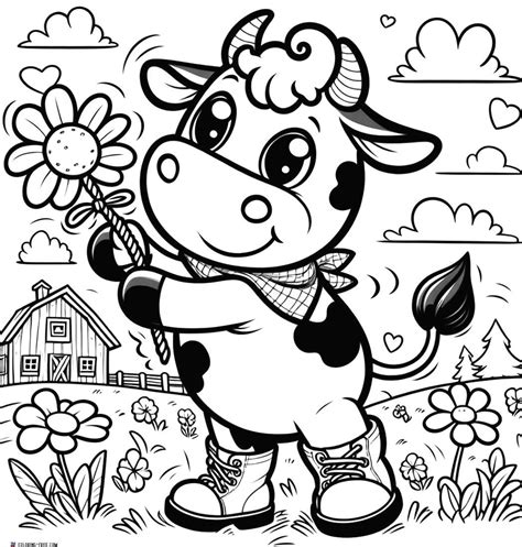 Image result for Cow Color Sheets