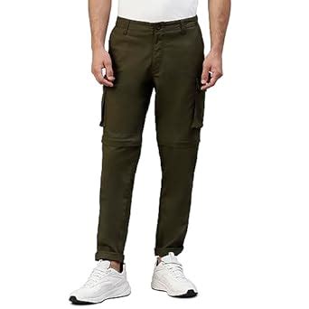 Royal Enfield Men's Regular Pants (RLATRS231546_Olive : Amazon.in: Car ...